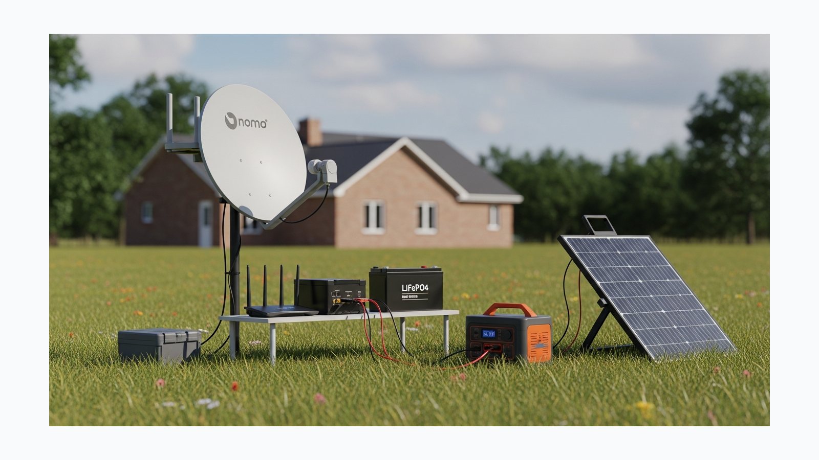 Резервне живлення Starlink, роутера і домашнього інтернету - стаття SolarProm