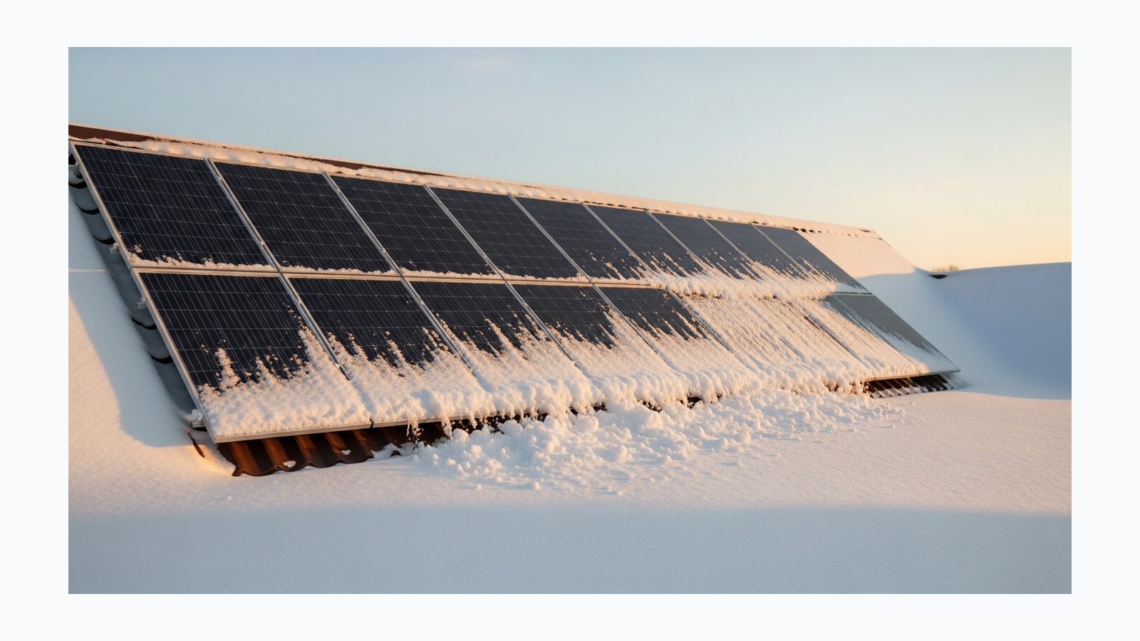 Кут панелей і сніг: як рахувати зимову генерацію СЕС - стаття SolarProm