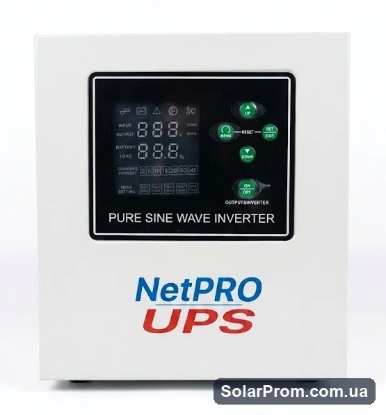 ДБЖ лінійно-інтерактивний NetPRO Ion 700/12 F для котла