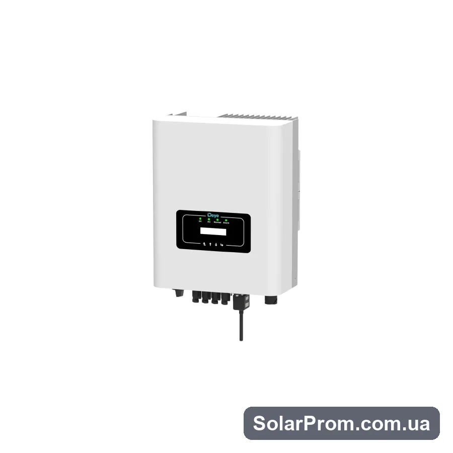 Мережевий інвертор SUN-10K-G Deye WiFi (10 kW, 1 фаза, 2 MPPT) в каталозі SolarProm