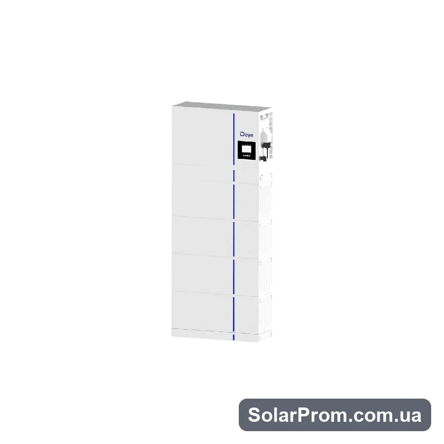 Система зберігання енергії AI-W5.1-12P3-EU ESS Deye (12kW 3 фази 51,2V 300A 15,36kW 300Ah 15kWh) в каталозі SolarProm