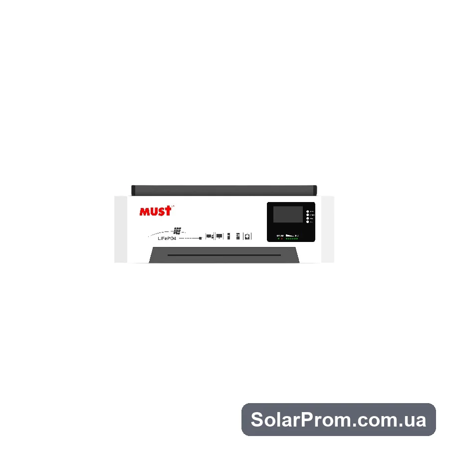 Акумуляторна батарея LP19-48100 Must (LiFePO4 51,2V 100Ah 5,12kWh) - сторінка товару SolarProm