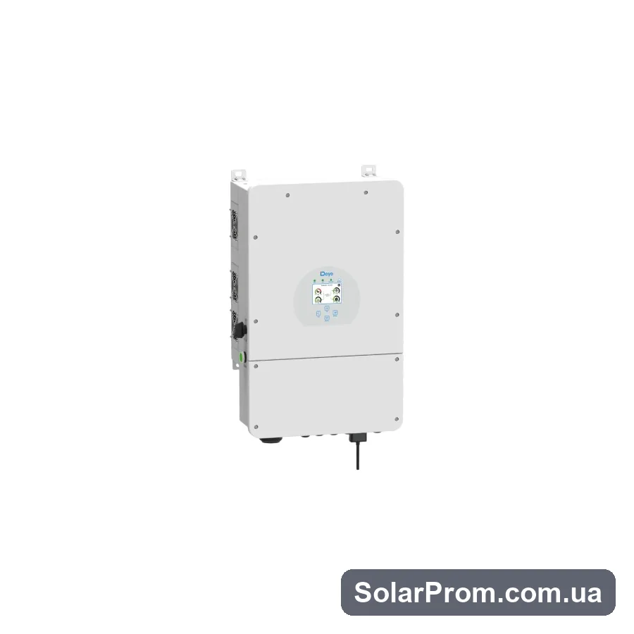 Гібридний інвертор SUN-08K-SG01LP1-EU Deye WiFi (8 kW, 1 фаза, 2 MPPT, LV) в каталозі SolarProm