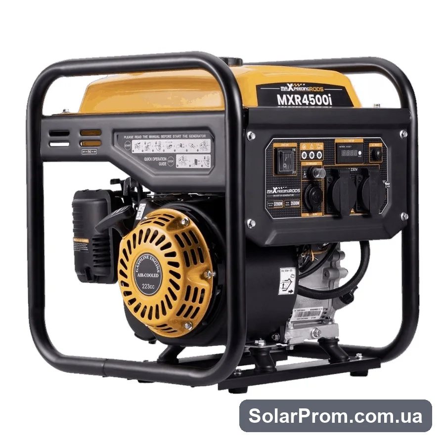 Генератор бензиновий інверторний MXR4500i MaXpeedingRods (3,2 kW) в каталозі SolarProm