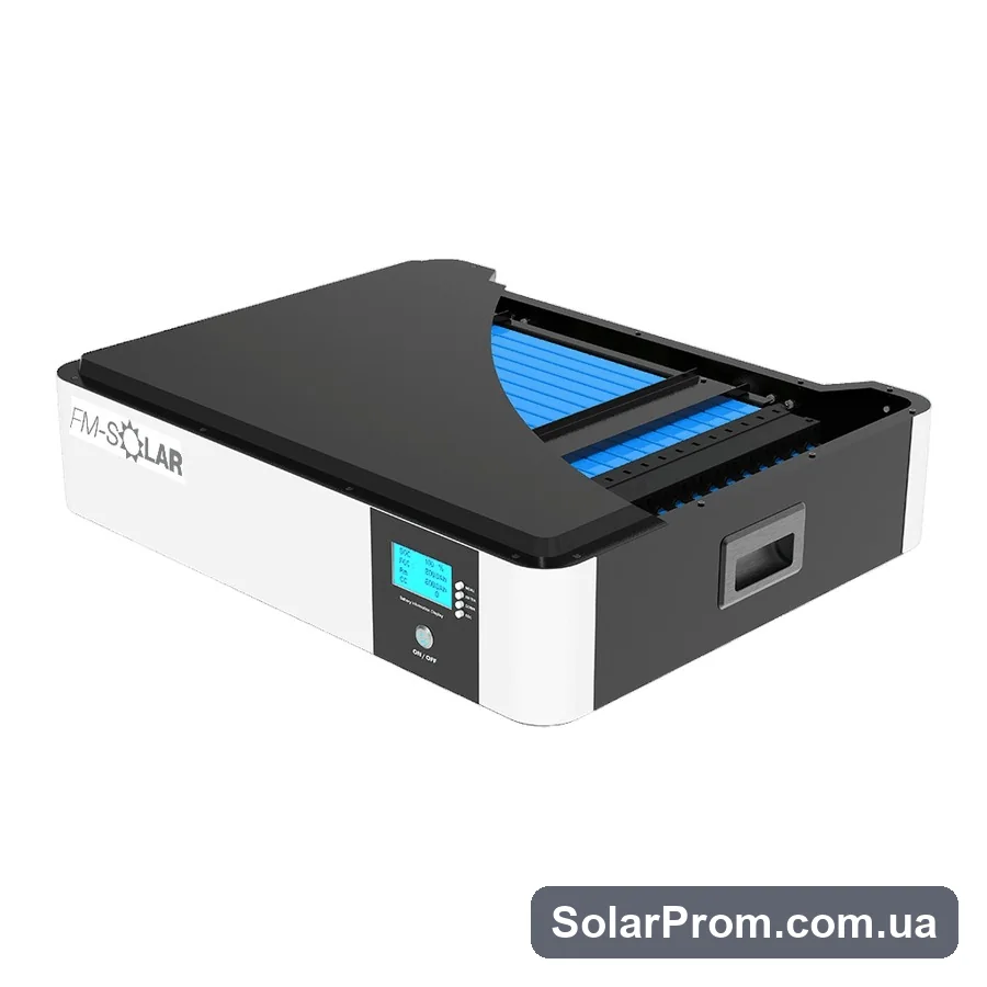 Акумуляторна батарея LFP-HS51200-10 Delong (LiFePO4 51,2V 200Ah 10kWh) в каталозі SolarProm