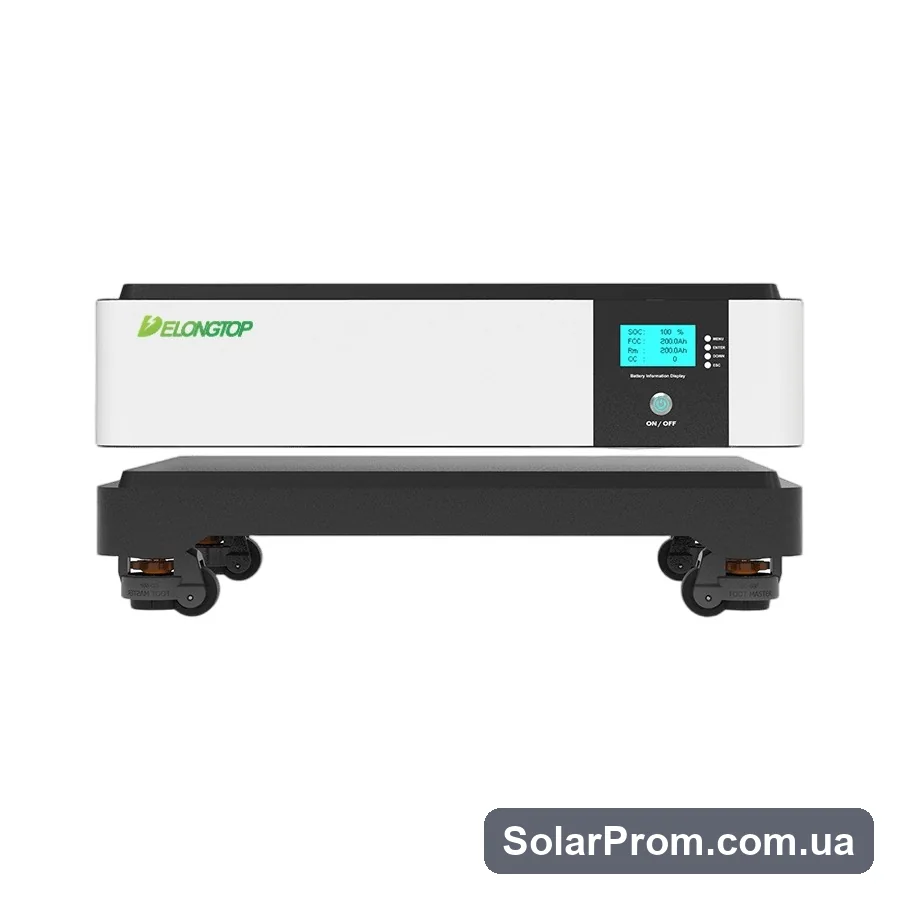 Роликова основа GD-60F roller base для акумуляторних батарей HS51200-10 Delong в каталозі SolarProm