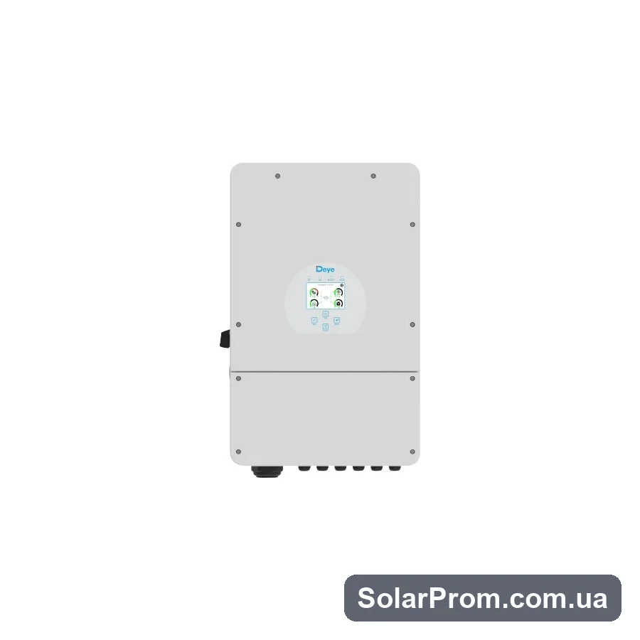 Гібридний інвертор SUN-12K-SG02LP1-EU-AM3 Deye WiFi (12 kW, 1 фаза, 3 MPPT, LV) в каталозі SolarProm