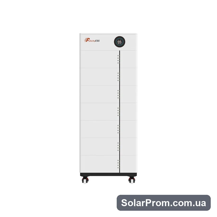Акумуляторна батарея LUX-X-48100LG01 Felicity( LiFePO4 51V 5,12kw + 35,84 kw ,100Аh) в каталозі SolarProm