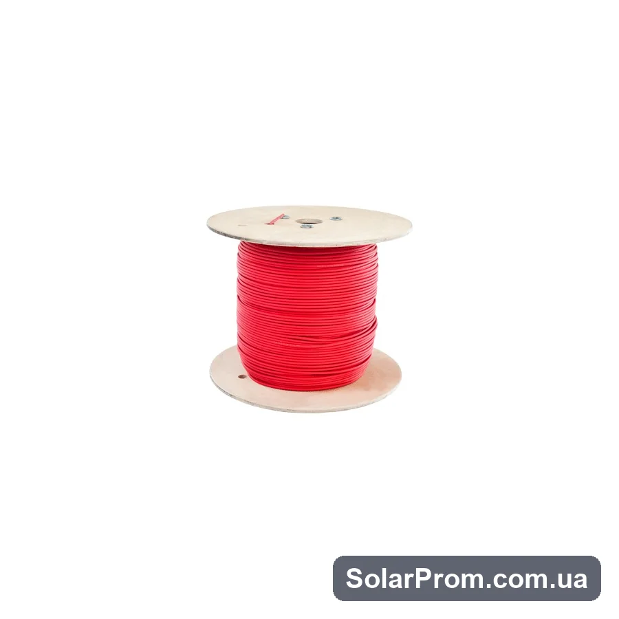 Кабель для сонячних панелей KBE Solar DB+ 6,00 Q red (RT) verz EN 50618, IEC 62930, 2 PFG 116910.19 в каталозі SolarProm