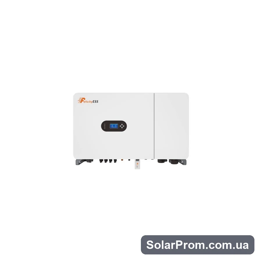 Гібридний інвертор T-REX-50KHP3G01 Felicity (50 kW, 3 фази, 4 MPPT, HV) в каталозі SolarProm