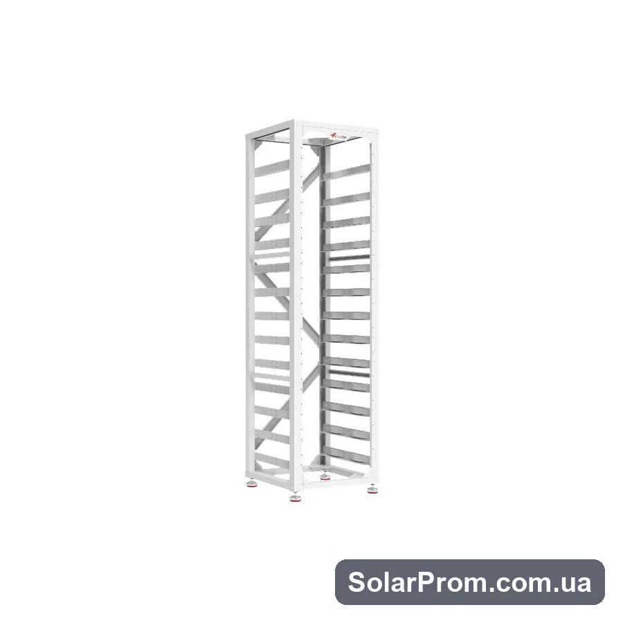 Стандартна стійка 19 дюймів LUX-Y-48100HR13G01 в каталозі SolarProm