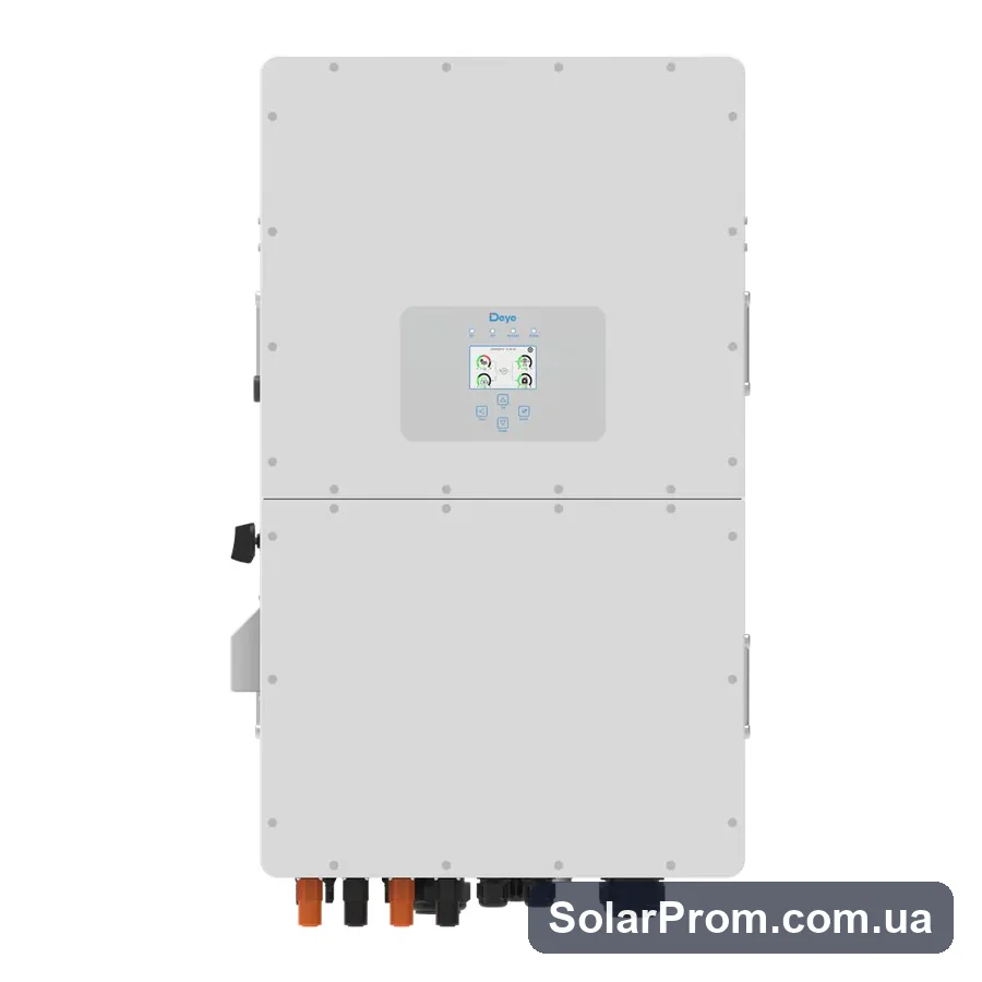 Гібридний інвертор SUN-40K-SG01HP3-EU-BM4 Deye WiFi (40 kW, 3 фази, 4 MPPT, HV) в каталозі SolarProm