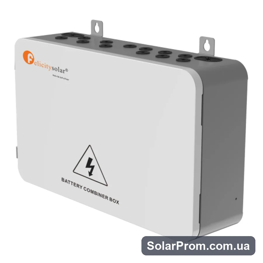 Бокс для паралельного підключення LV АКБ Battery combiner box Felicity BTCB0606-200 в каталозі SolarProm