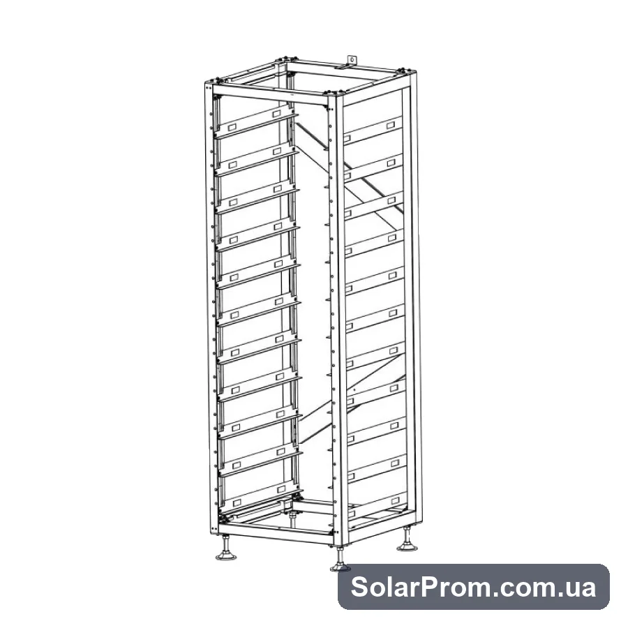 Стандартна стійка  (11 шт.) BOS-A-Rack11 Deye в каталозі SolarProm
