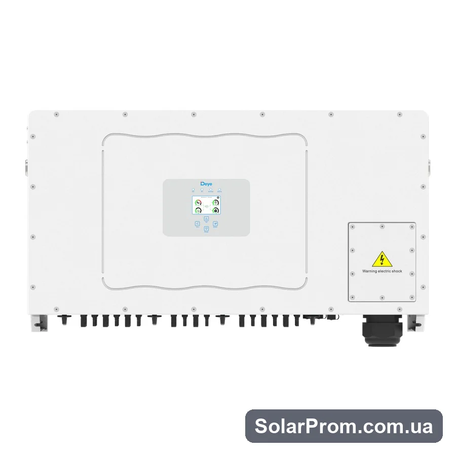 Мережевий інвертор SUN-135K-G Deye WiFi (135 kW, 3 фази, 8 MPPT) в каталозі SolarProm