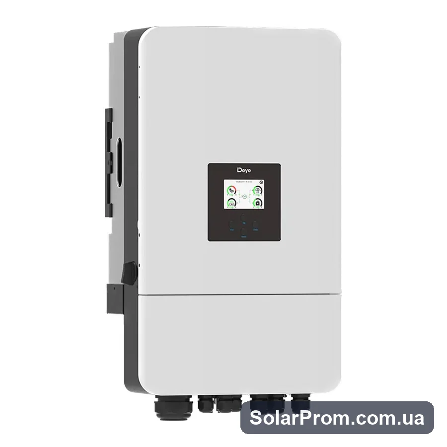 Гібридний інвертор SUN-10k-SG05LP3 Deye WiFi (10 kW, 3 фаза, 2 MPPT, LV) в каталозі SolarProm