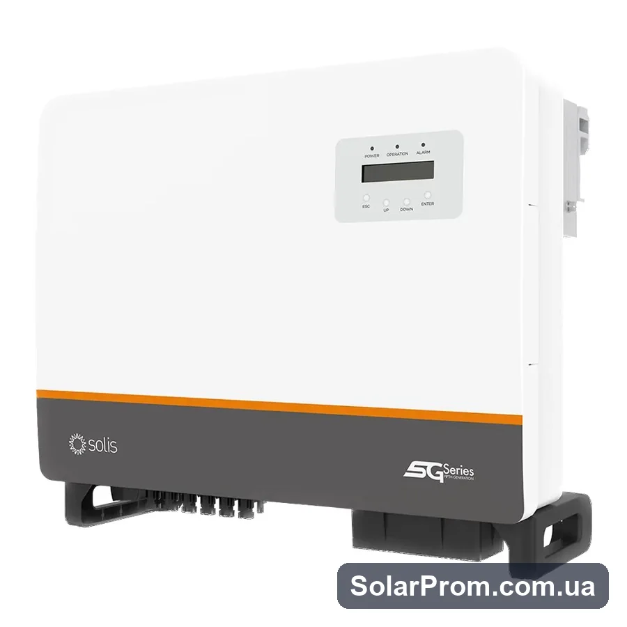 Мережевий інвертор S5-GC3P30K Solis WIFi (30 kW, 3 фази, 3 МРРТ) в каталозі SolarProm