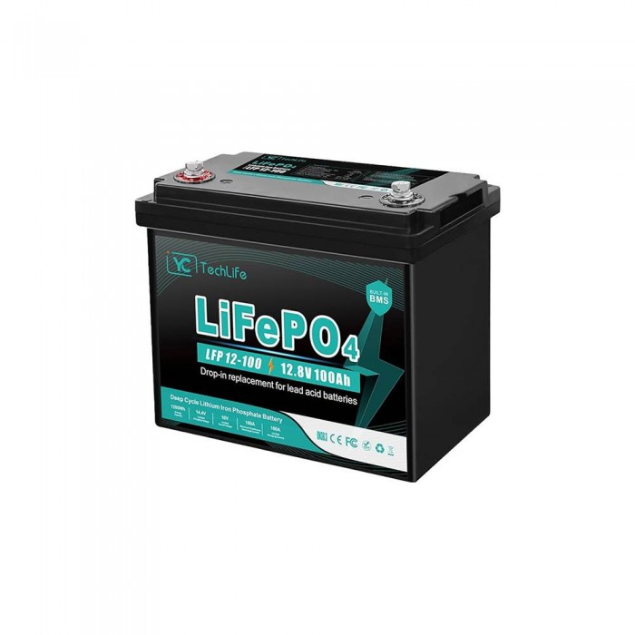 Акумулятор LiFePO4 EverExceed YCTechLife LFP 12-100 для ДБЖ котла