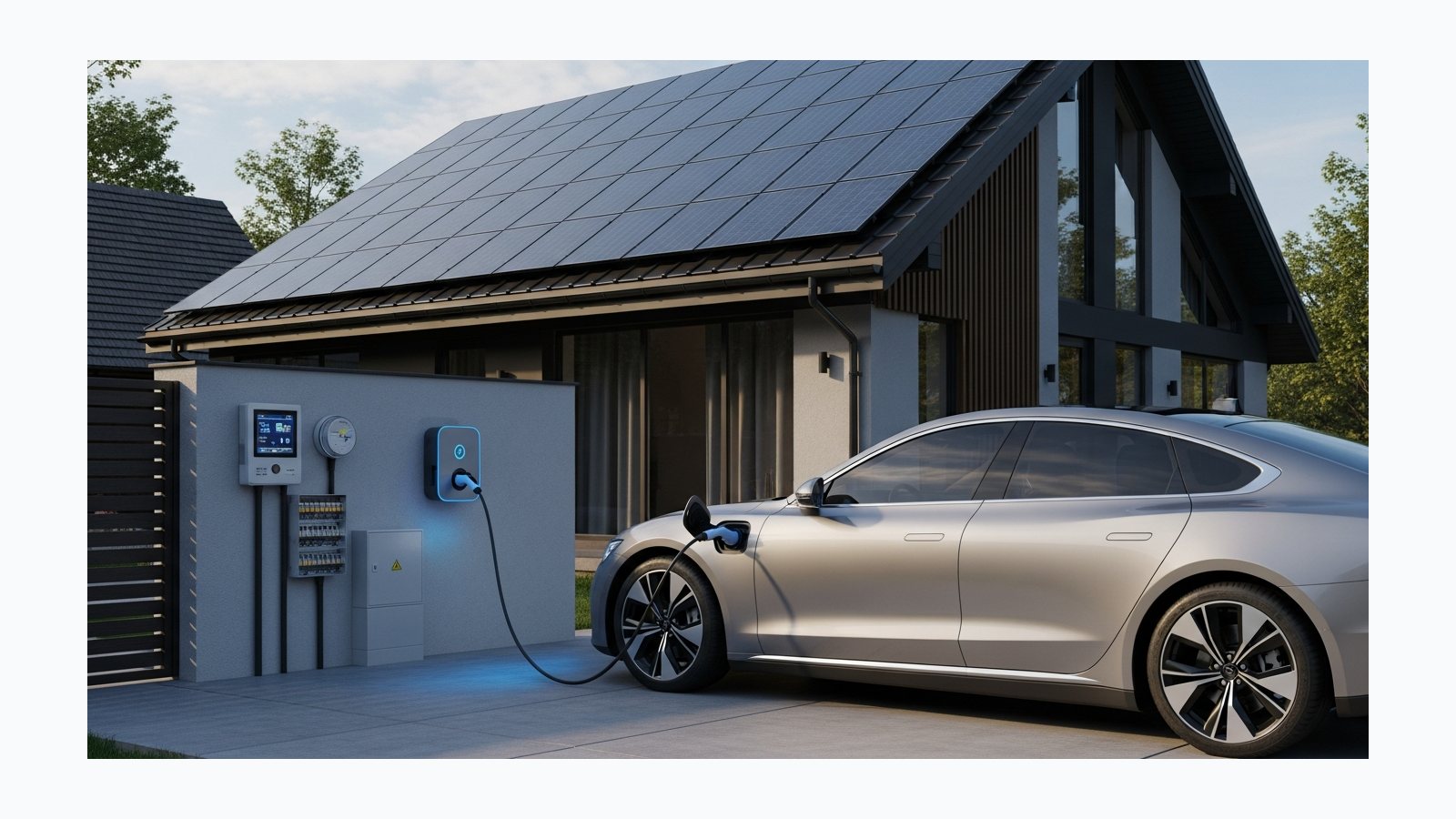 Зарядні станції для електромобілів - рішення SolarProm під ключ